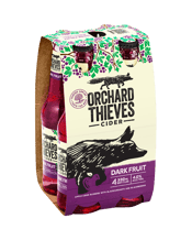 Orchard Thieves Dark Fruit Cider 330ml  4 Pack
