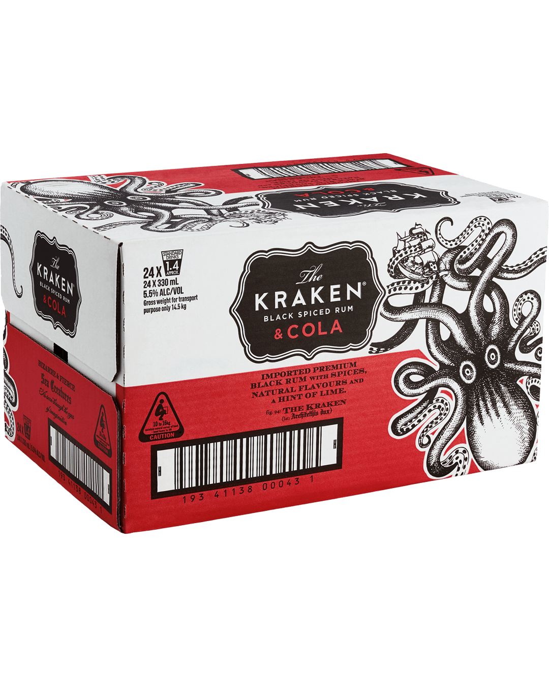 Buy The Kraken Black Spiced Rum 700ml Online or From Your Nearest Store