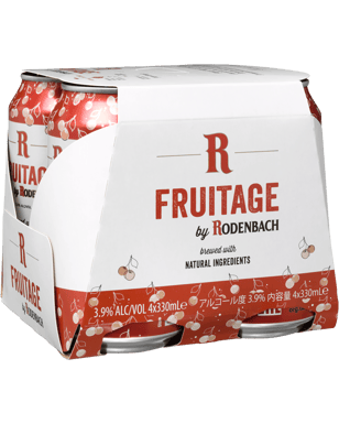 Rodenbach Fruitage Beer Cans 330ml  4 Pack