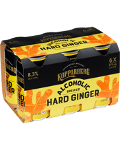 Kopparberg Ginger Can 375ml  6 Pack