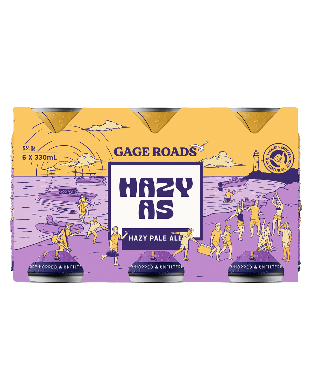 Buy Golden Pipes Hazy Pale Ale Cans 375ml online with (sameday FREE
