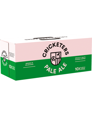 Cricketers Arms Pale Ale Cans 375ml  10 Pack
