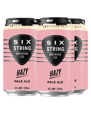 Six String Brewing Hazy Pale Ale Cans 375ml  4 Pack