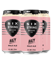 Six String Brewing Hazy Pale Ale Cans 375ml  4 Pack