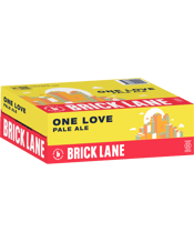 Brick Lane One Love Pale Ale Cans 355ml  24 Case