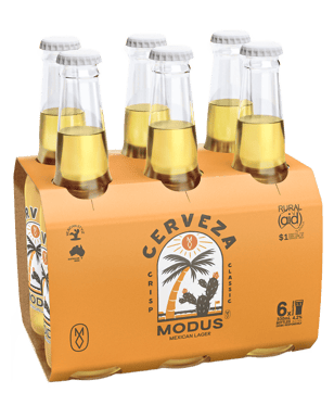 Modus Cerveza Bottles 330ml  6 Pack