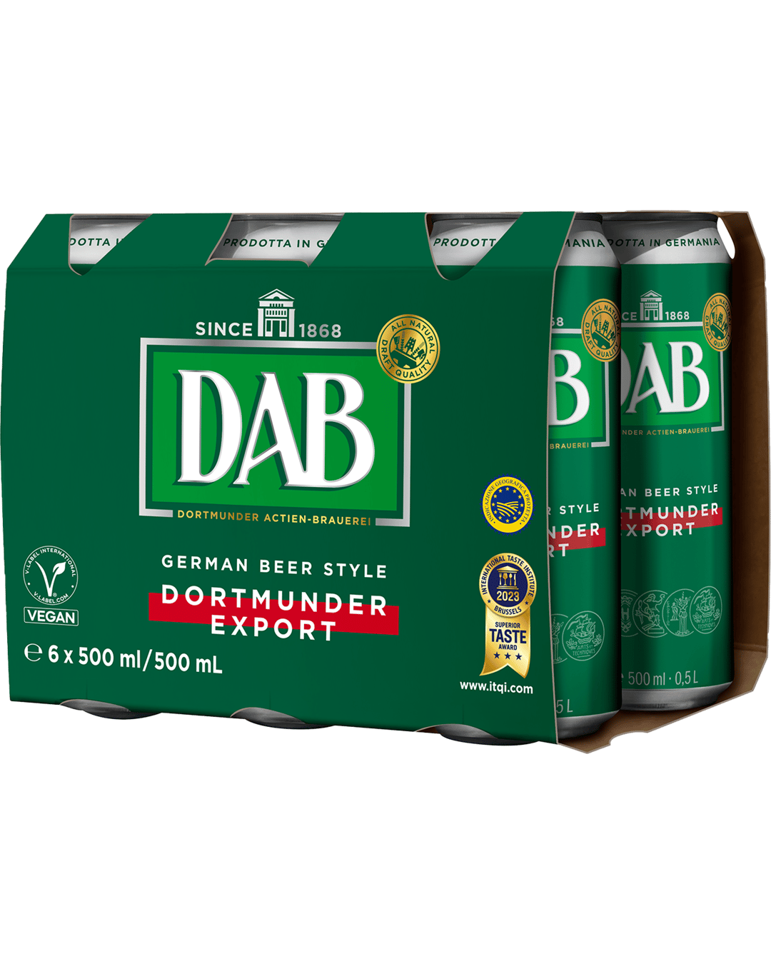 Dab German Beer Cans 500mLx6
