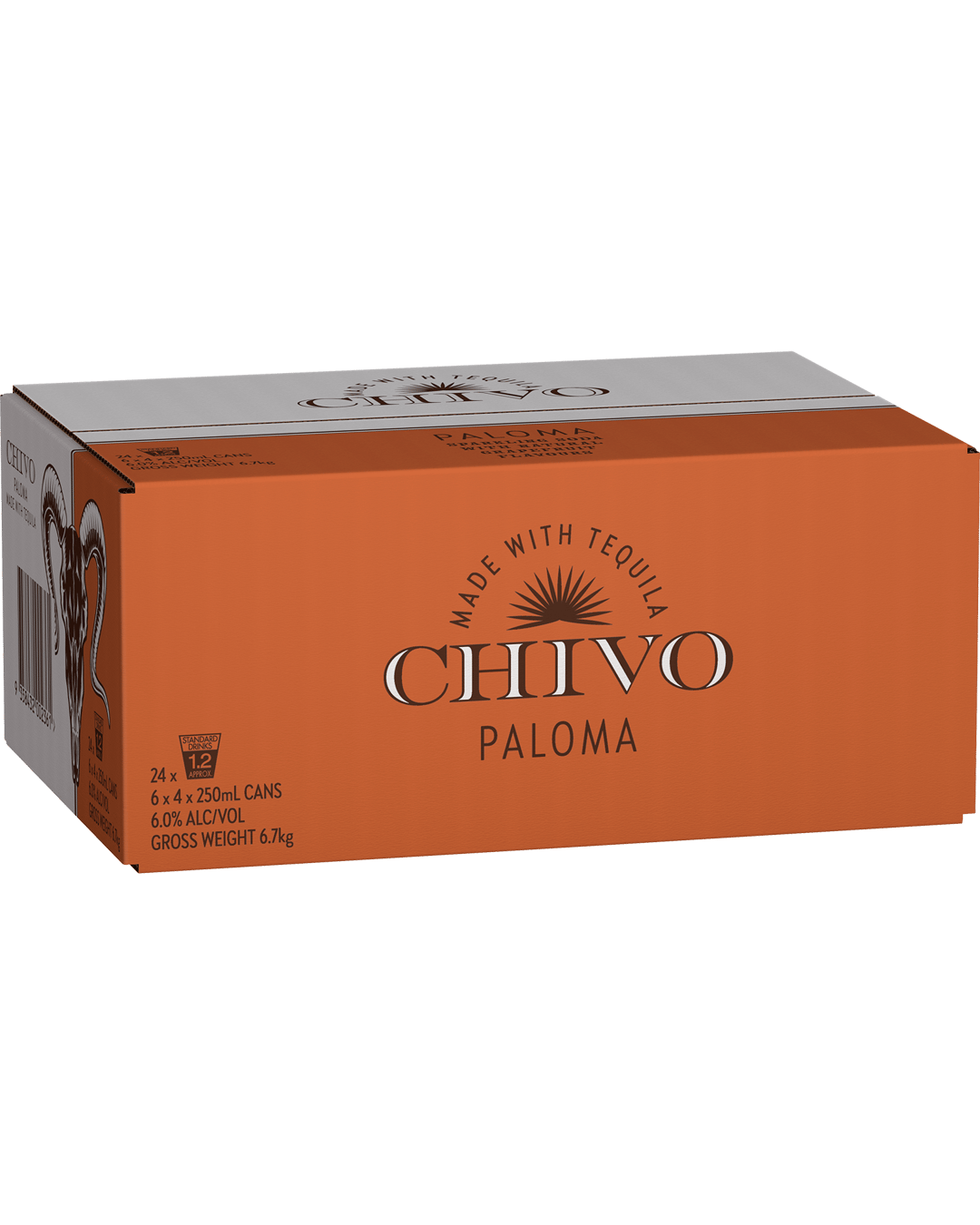 Chivo Tequila Paloma Can 250ml