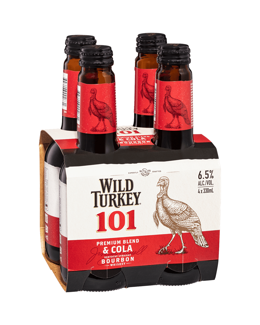 Buy Wild Turkey American Honey Bourbon & Cola Bottles 330ml online with ...