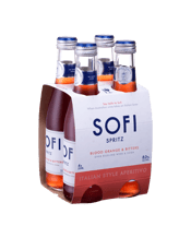 Sofi Spritz Blood Orange & Bitters Bottles 250ml  4 Pack