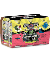 Brookvale Union Lemon Lime & Bitters Cans 330ml  6 Pack