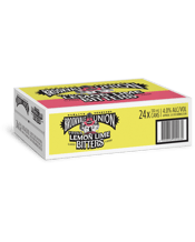 Brookvale Union Lemon Lime & Bitters Cans 330ml  24 Case