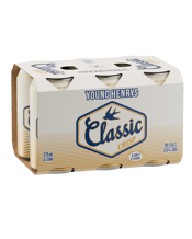 Young Henrys Classic Crisp Mid Can 375ml  6 Pack