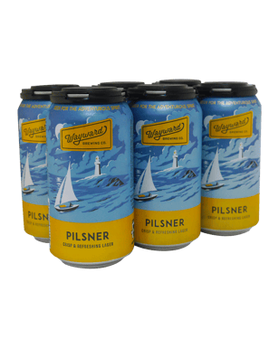 Wayward Brewing Co Pilsner 375ml  6 Pack