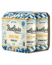Bentspoke Brewing Co. Stein Time German Lager Can 375ml  4 Can