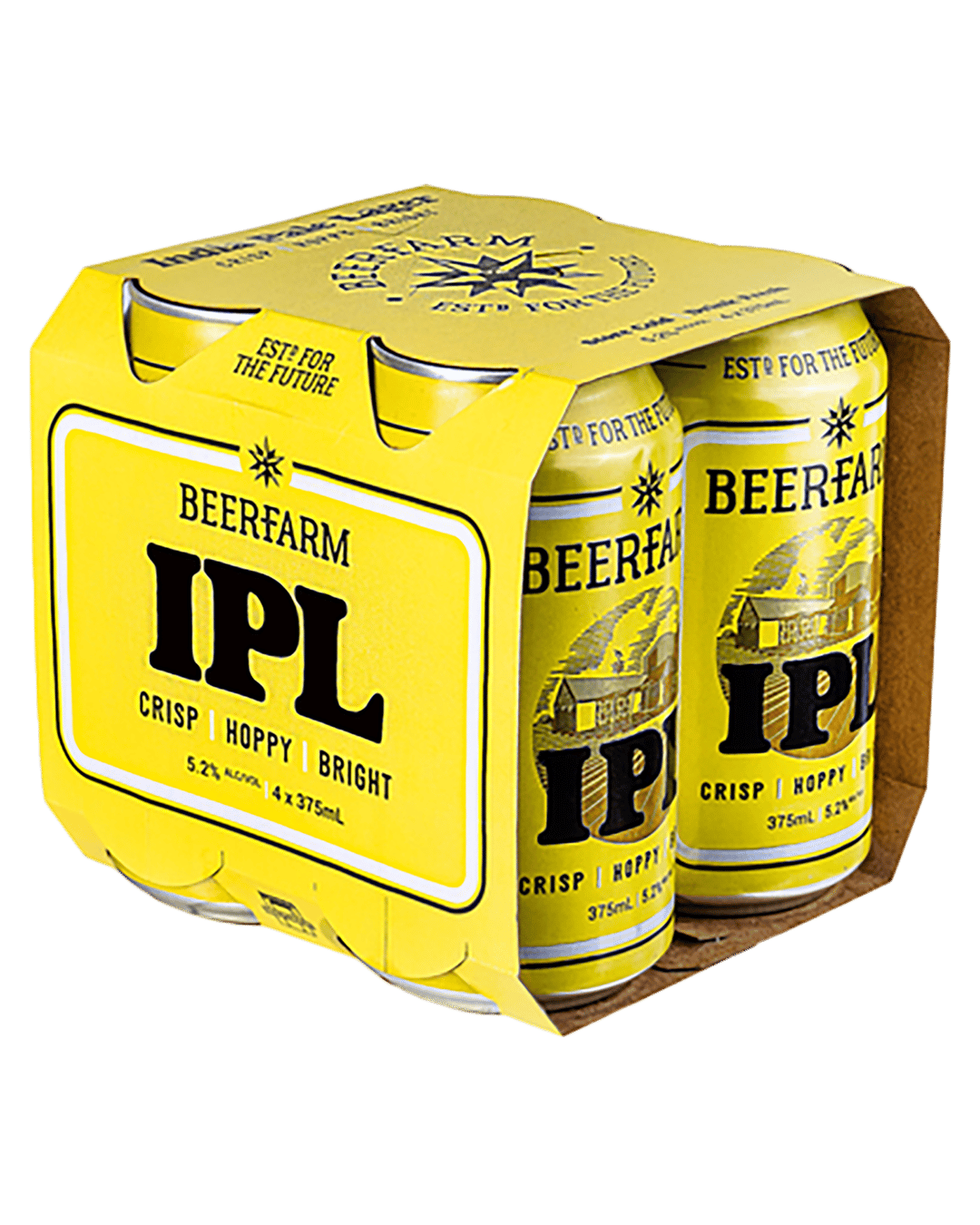 Beerfarm India Pale Lager Can 4x375mL