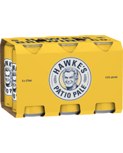 Hawke's Brewing Co. Patio Pale Ale Can 375ml  6 Pack