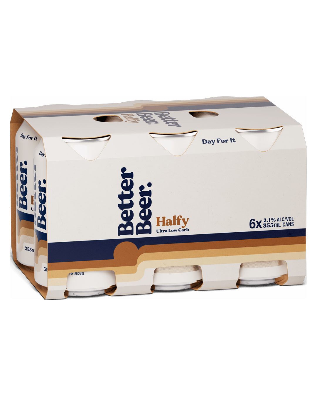 Better Beer Halfy Cans 6x355ml