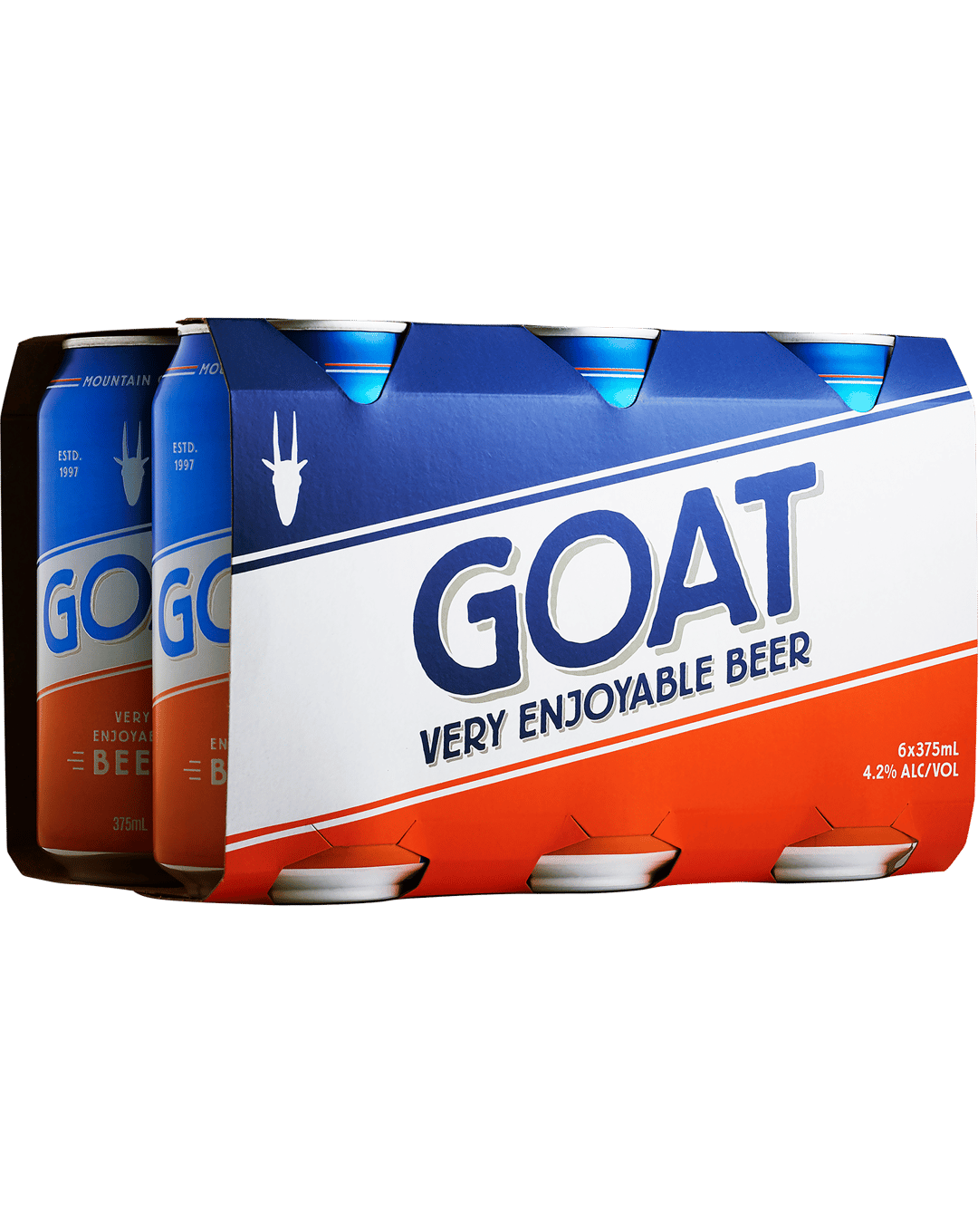 Mountain Goat Very Enjoyable Beer Cans 375mLx6