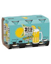 Big Things Shandy Cans 375ml  6 Pack