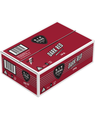 Six String Brewing Co. Dark Red Ipa Cans 375ml  16 Case
