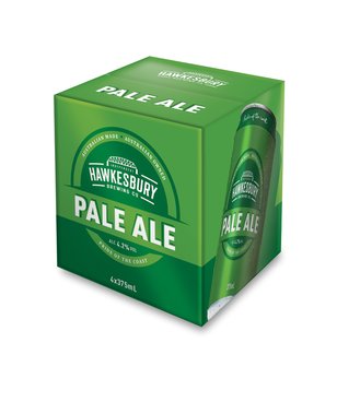 Hawkesbury Brewing Co Pale Ale 375ml Can  4 Pack