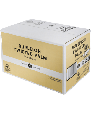 Burleigh Brewing Co. Twisted Palm Tropic Pale Ale Bottles 330ml  24 Case