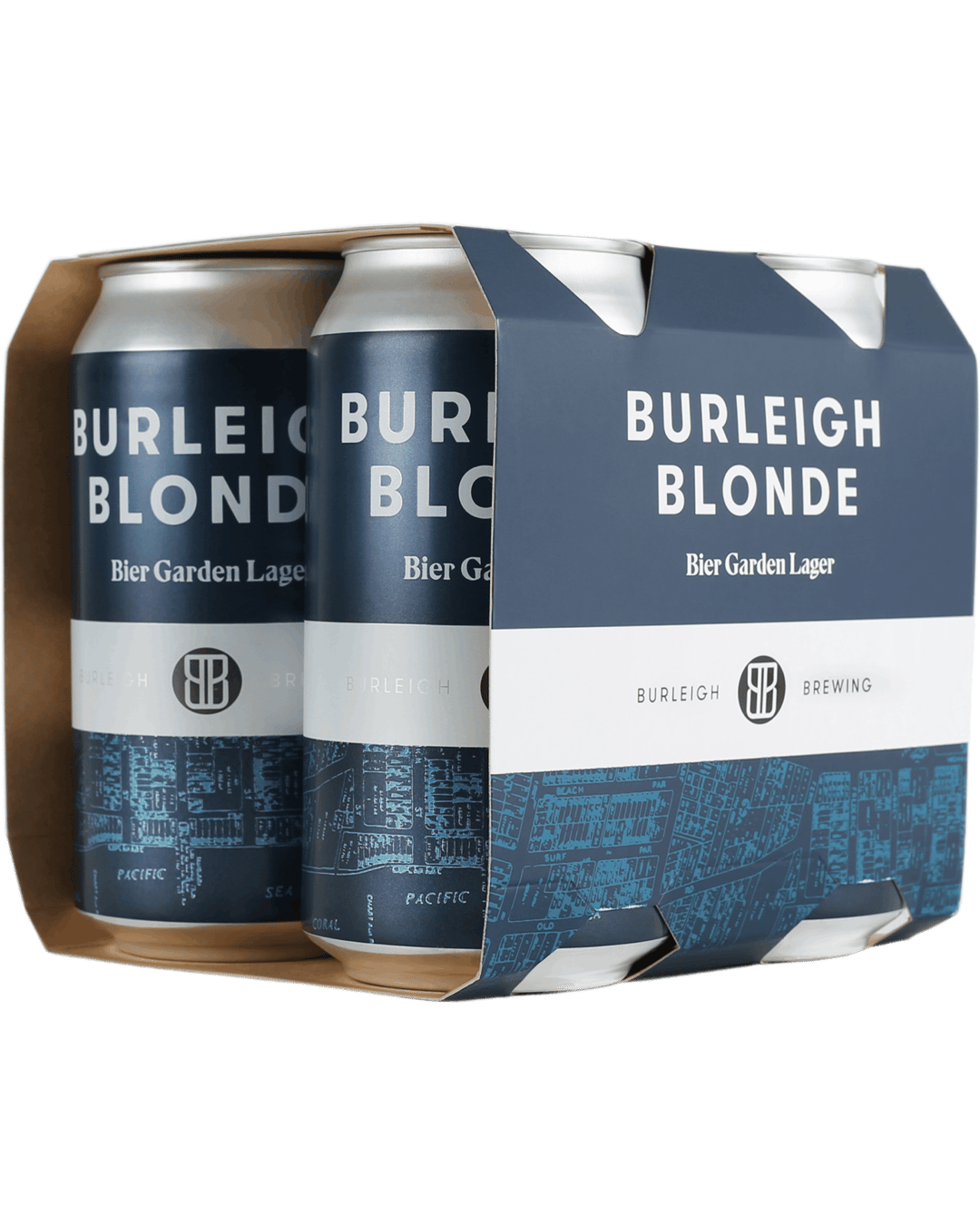 Burleigh Brewing Co Blonde Can 4X375ml
