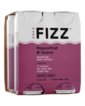 Hard Fizz Passionfruit And Guava Seltzer 330ml  4 Pack