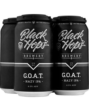 Black Hops Goat Hazy Ipa Cans 375ml  4 Can