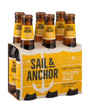 Sail & Anchor Golden Ale Bottles 330ml  6 Pack
