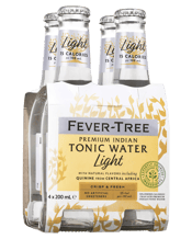 Fever Tree Light Tonic Water 200ml  4 Pack