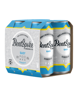 Bentspoke Brewing Co. Easy Cleansing Ale Cans 375ml  4 Pack