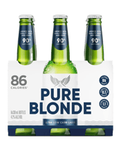Pure Blonde Ultra Low Carb Bottles 330ml  6 Pack