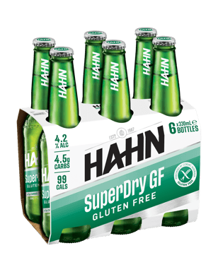 Hahn Superdry Gluten Free 330ml Bottle  6 Pack