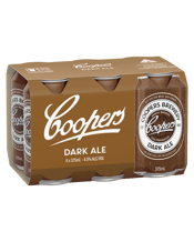 Coopers Dark Ale  Can 375ml  6 Pack