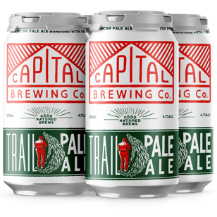 Capital Brewing Co. Trail Pale Ale Cans 375ml  4 Pack