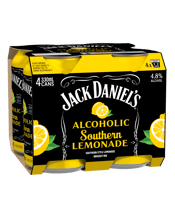 Jack Daniel's Southern Lemonade Can 330ml  4 Pack