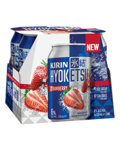 Kirin Hyoketsu Strawberry Can 330ml  4 Pack