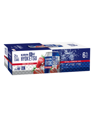 Kirin Hyoketsu Strawberry Can 330ml  24 Case