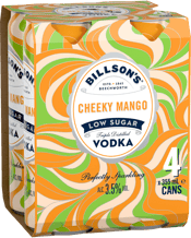 Billson's Cheeky Mango Can 355ml  4 Pack