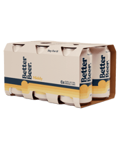 Better Beer Middy Lager 3.0% Can 355ml  6 Pack