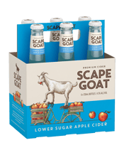 Scape Goat Premium Lower Sugar Apple Cider Bottles 330ml  6 Pack