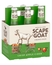 Scape Goat Premium Crisp Apple Cider Bottles 330ml  6 Pack