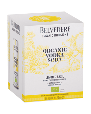 Belvedere Organic Infusions Lemon & Basil Vodka Price & Reviews