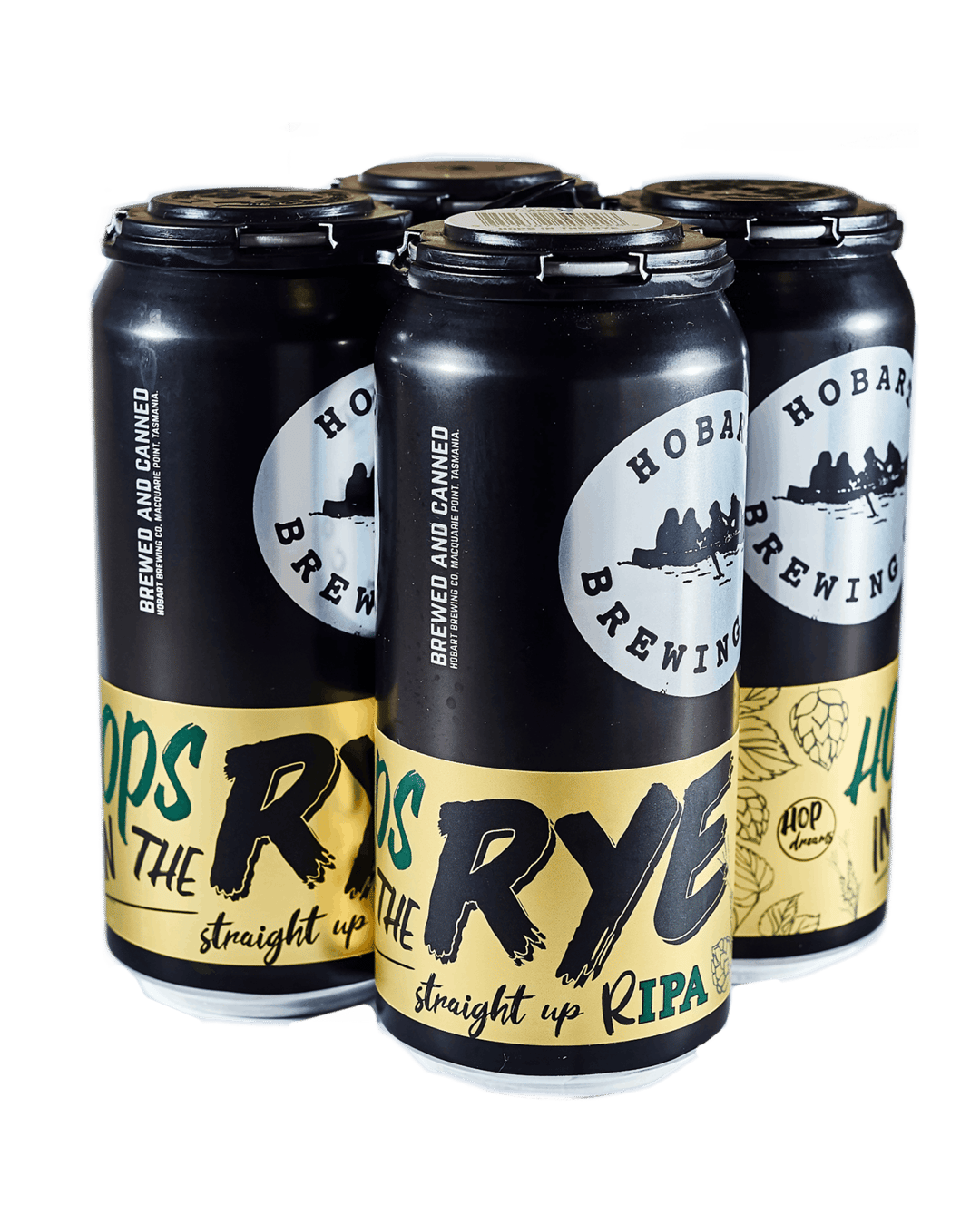 Hobart Brewing Co. Hops in the Rye IPA Can 440mL