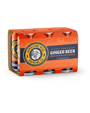 Hurricane Head Ginger Cans 375ml  6 Pack