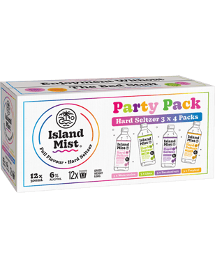 Island Mist Hard Seltzer Mixed Pack 300ml  12 Case