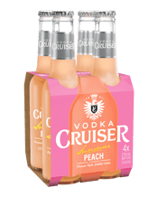 Vodka Cruiser Summer Peach Bottles 275ml  4 Pack