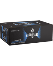 Vodka Cruiser Blueberry 10% Cans 200ml  24 Case